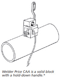 Welder CAA Solid Block with Solid Handle