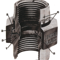 3000 lb. Ground Joint Insulating Union