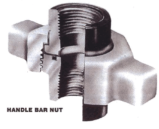 Central Plastics Handle Bar Nut Insulating Union