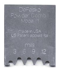 DeFelsko Powder Comb