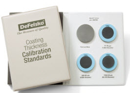 DeFelsko Standards Coated Metal Plates