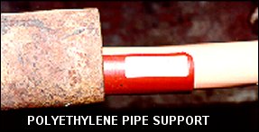 Glas Mesh pipe support