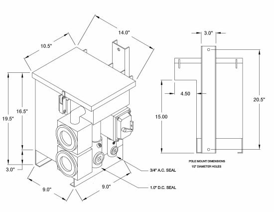 Universal Rectifier Type ODR Drawing