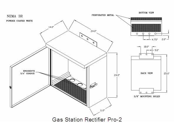 ALCO Rectifier Gas Station Pro-2 Rectifier