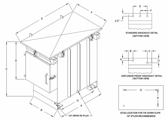 ALCO Rectifier Type AO Drawing